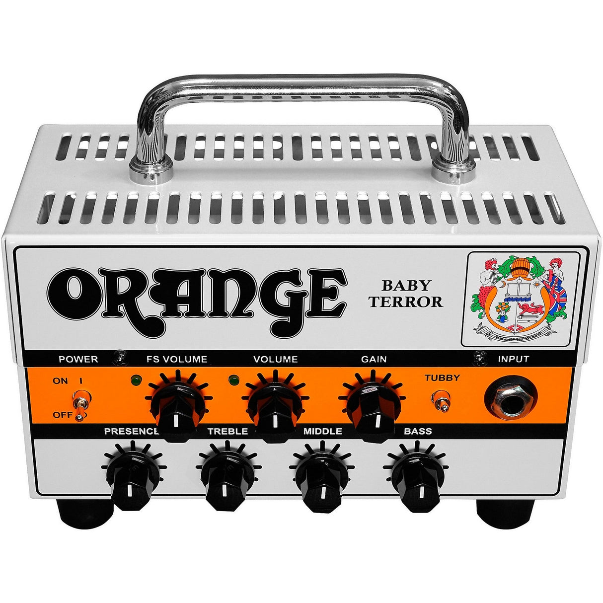 Orange Baby Terror 20W Solid-State Micro Guitar Amp Head