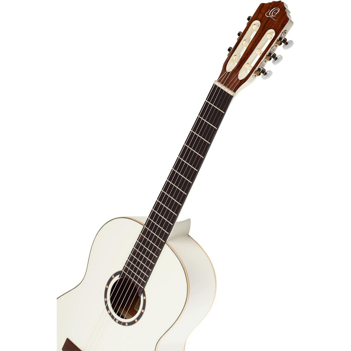 Ortega Guitars R121WH Family Series Full Size Acoustic Guitar (White)