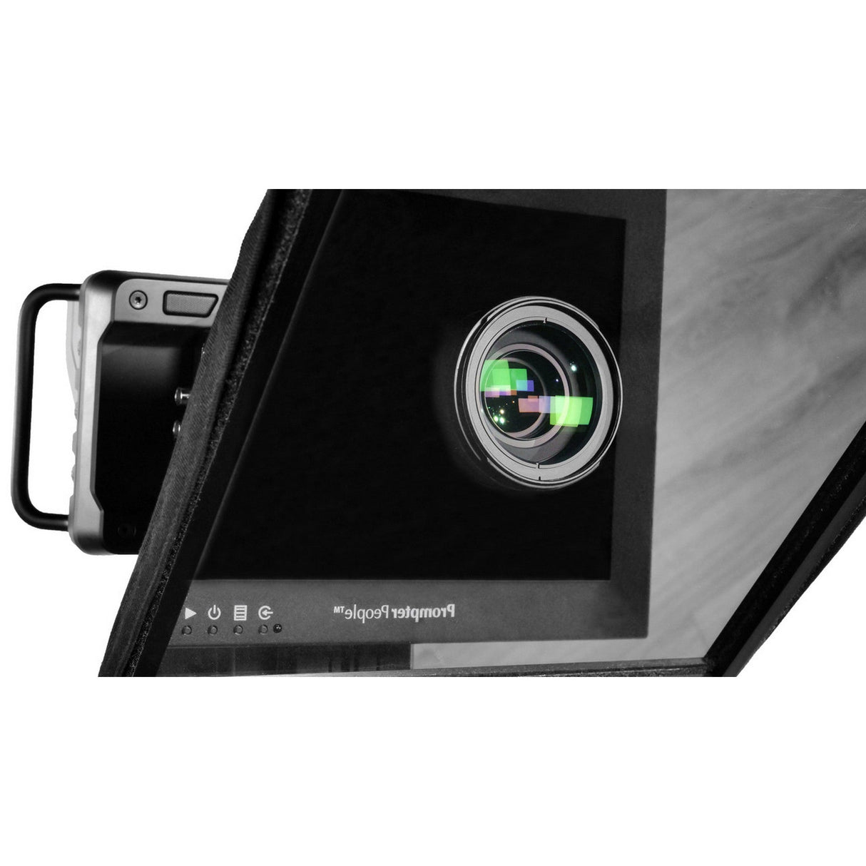 Prompter People Prompter Pal Pro 15-Inch Talent Monitor Teleprompter with 12-Inch 3G-SDI Monitor