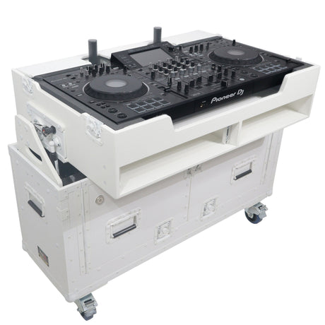 ProX XZF-UCXX Flip-Ready Hydraulic DJ Flight Case for Pioneer DJ DDJ-REV7 XDJ-XZ DDJ-1000 SZ2 SX3