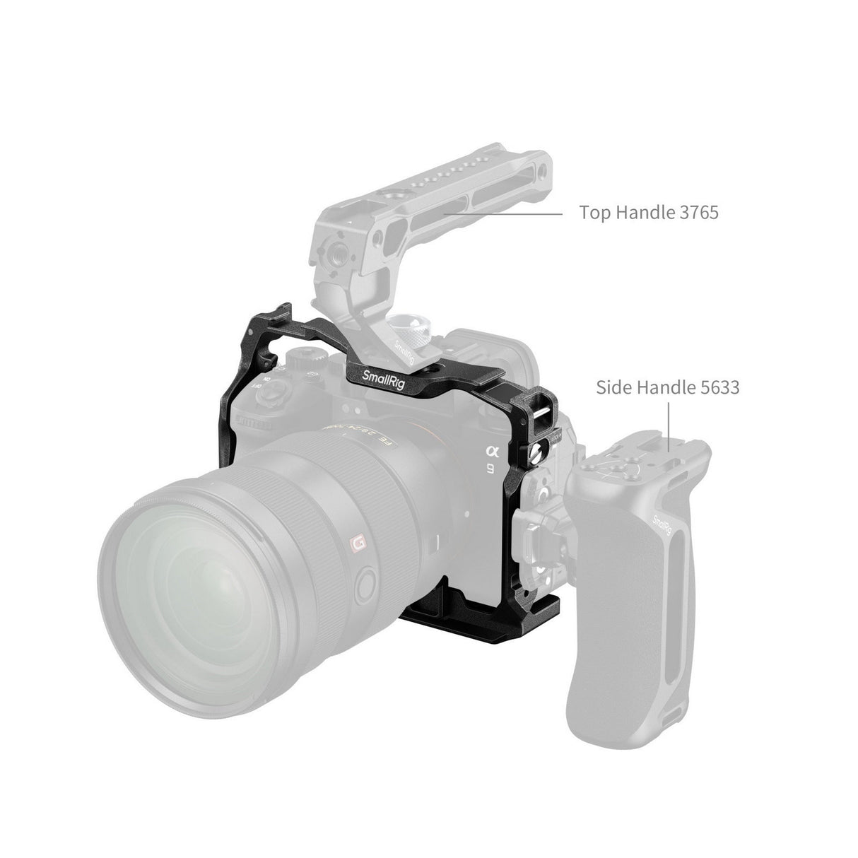 SmallRig 5642 Cage for Sony Alpha 1 II and Alpha 9 III Camera Protection System