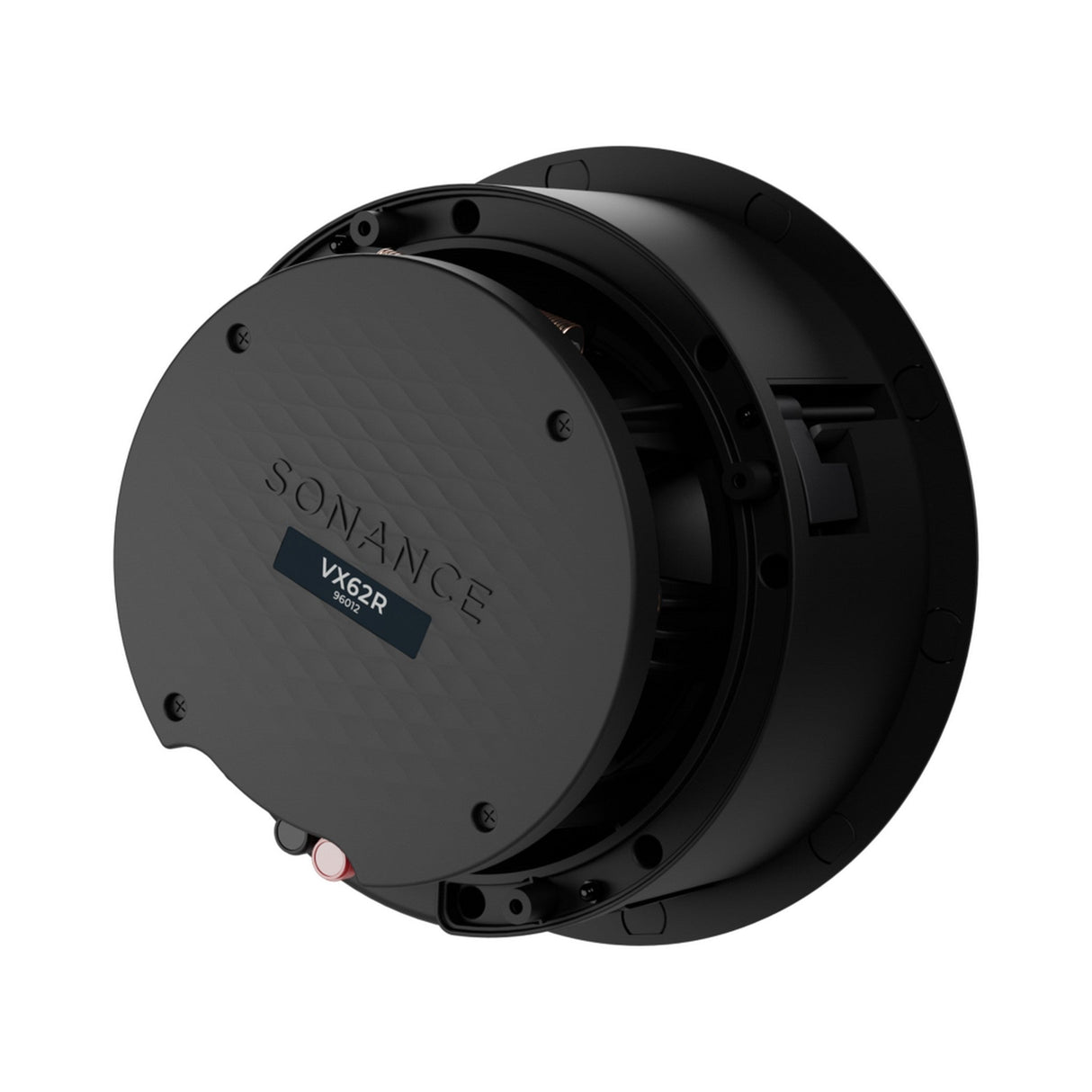 Sonance VX Series 6-Inch Round In-Ceiling Speaker with White Micro Trim Grille Pair