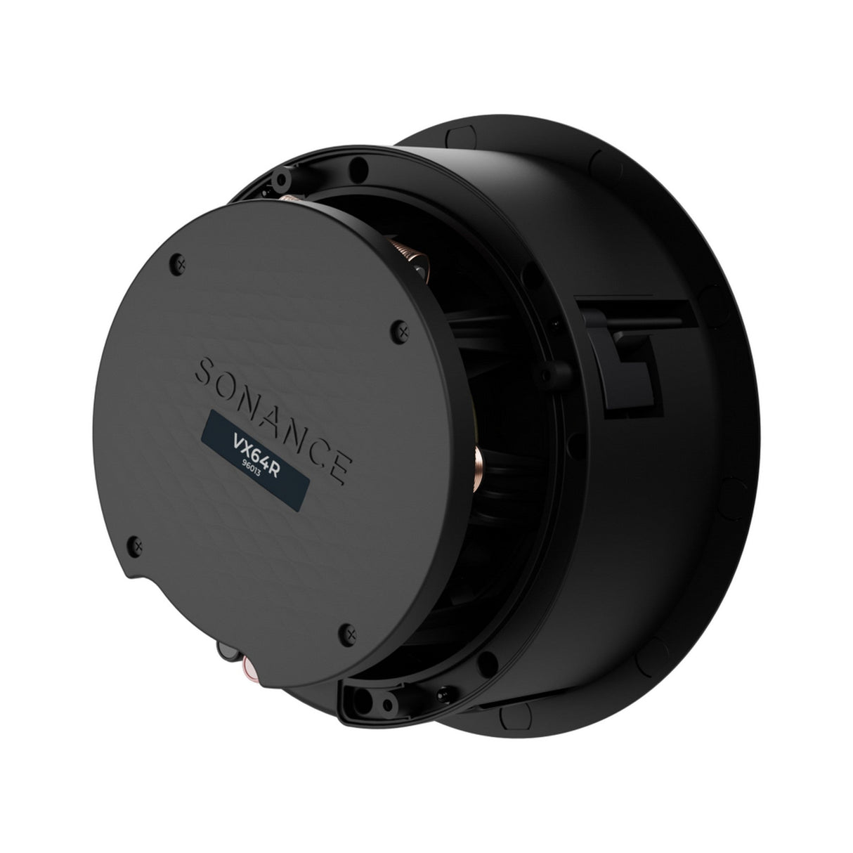 Sonance VX Series 6-Inch Round In-Ceiling Speaker with White Micro Trim Grille Pair