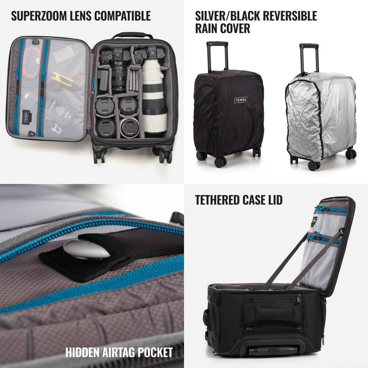 Tenba Roadie v2 Spinner 21 International Rolling Camera Case