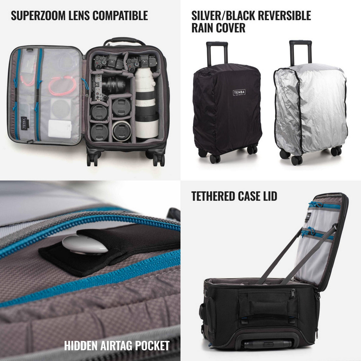 Tenba Roadie v2 Spinner 22 Rolling Camera Case