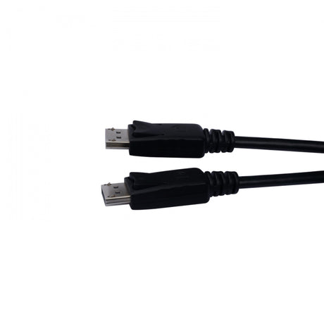 V7 V7DP2DP-6FT-BLK-1E 1.6 Gbps 4K UHD DisplayPort 1.2 Cable 6.6-Foot Black