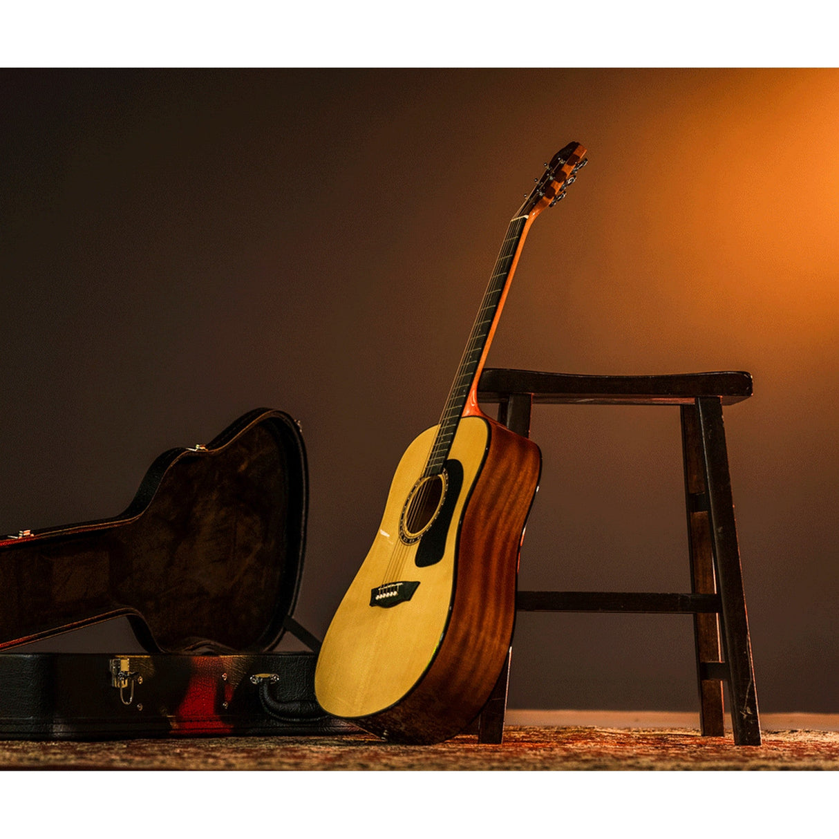 Washburn Apprentice 6-String Acoustic Guitar - guitar