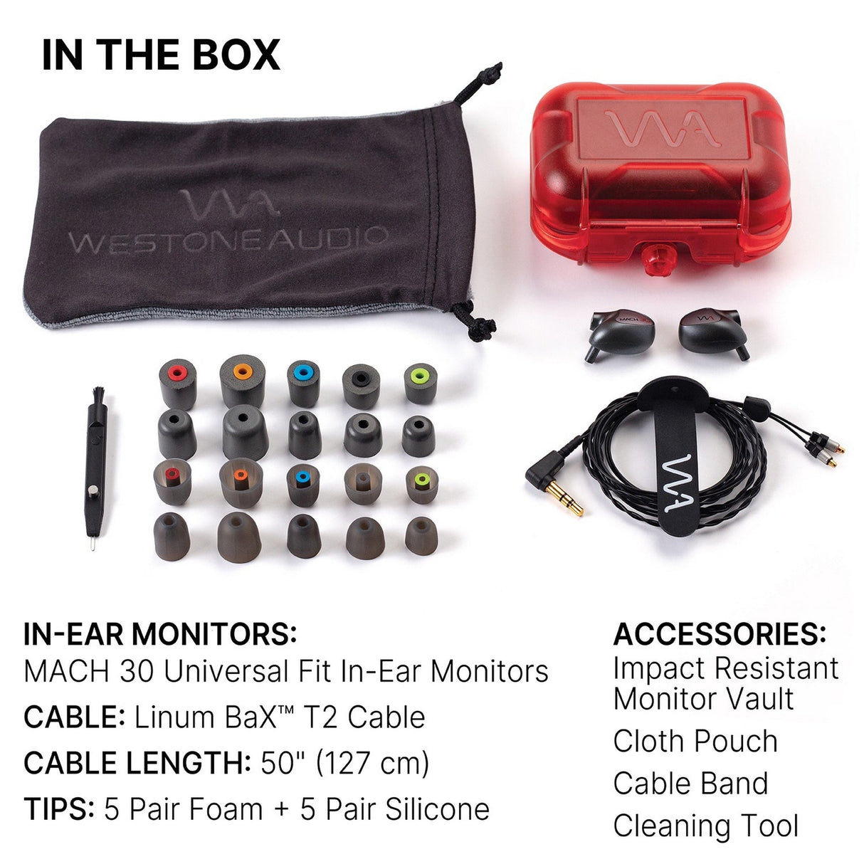 Westone MACH 30 Triple-Driver In-Ear Monitors