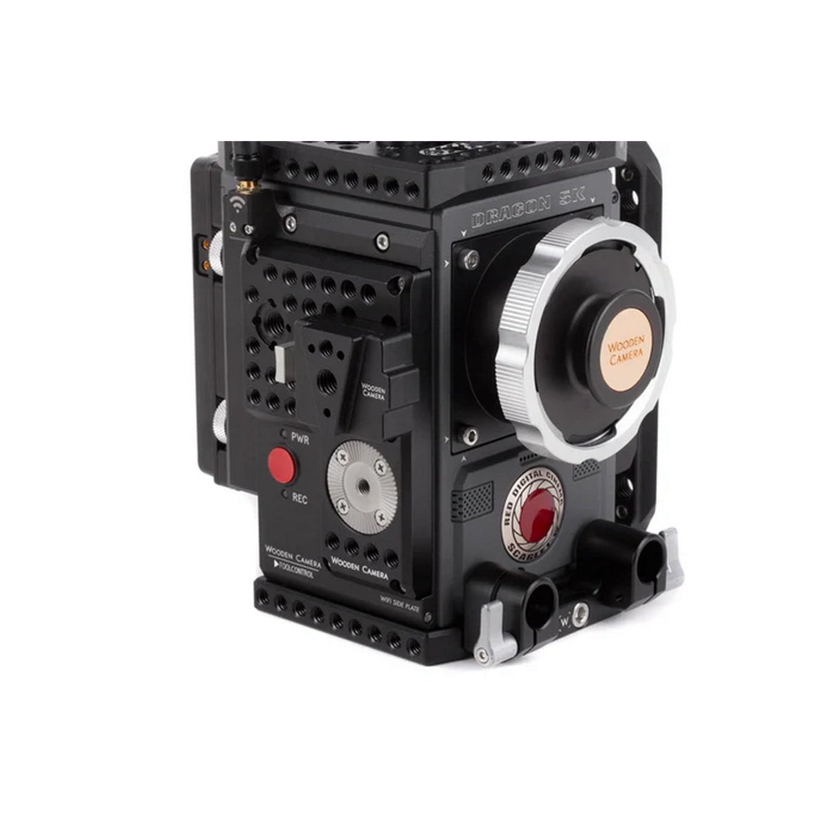Wooden Camera V‑Lock Base Station and Wedge Kit