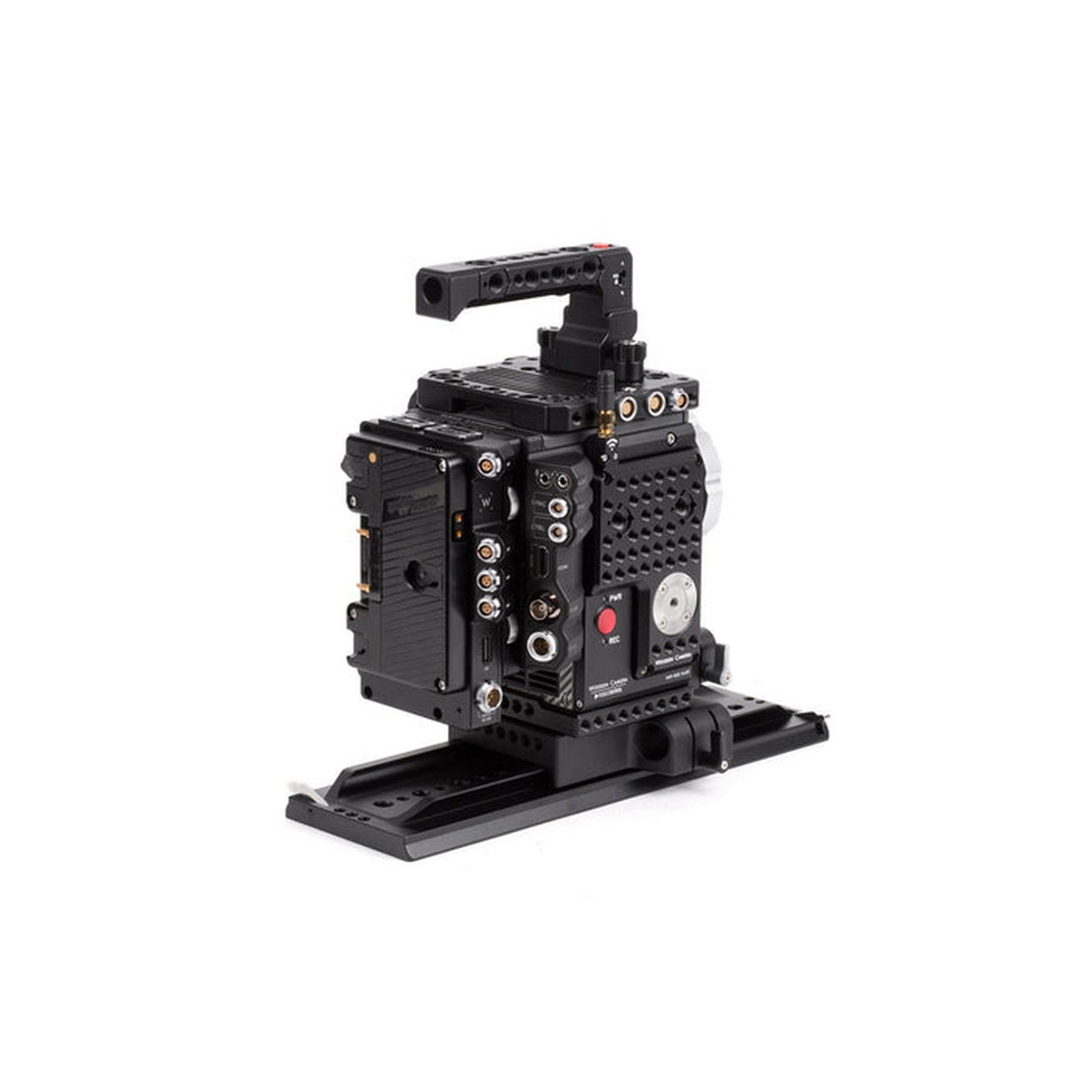 Wooden Camera D-Box for RED DSMC2 Camera, Gold Mount