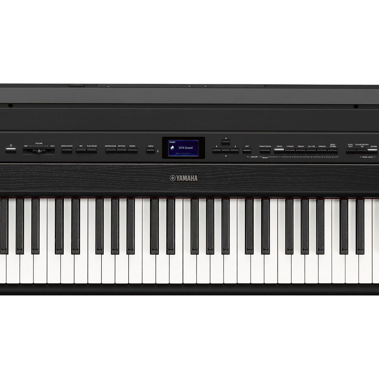 Yamaha P-525 88-Note GrandTouch-S Wooden Key Portable Digital Piano, Black