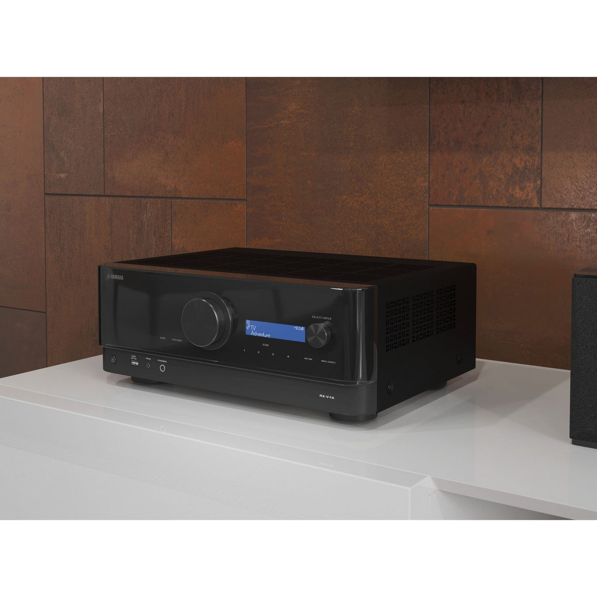 Yamaha RX-V4A 5.2-Channel AV Receiver with 8K HDMI and MusicCast