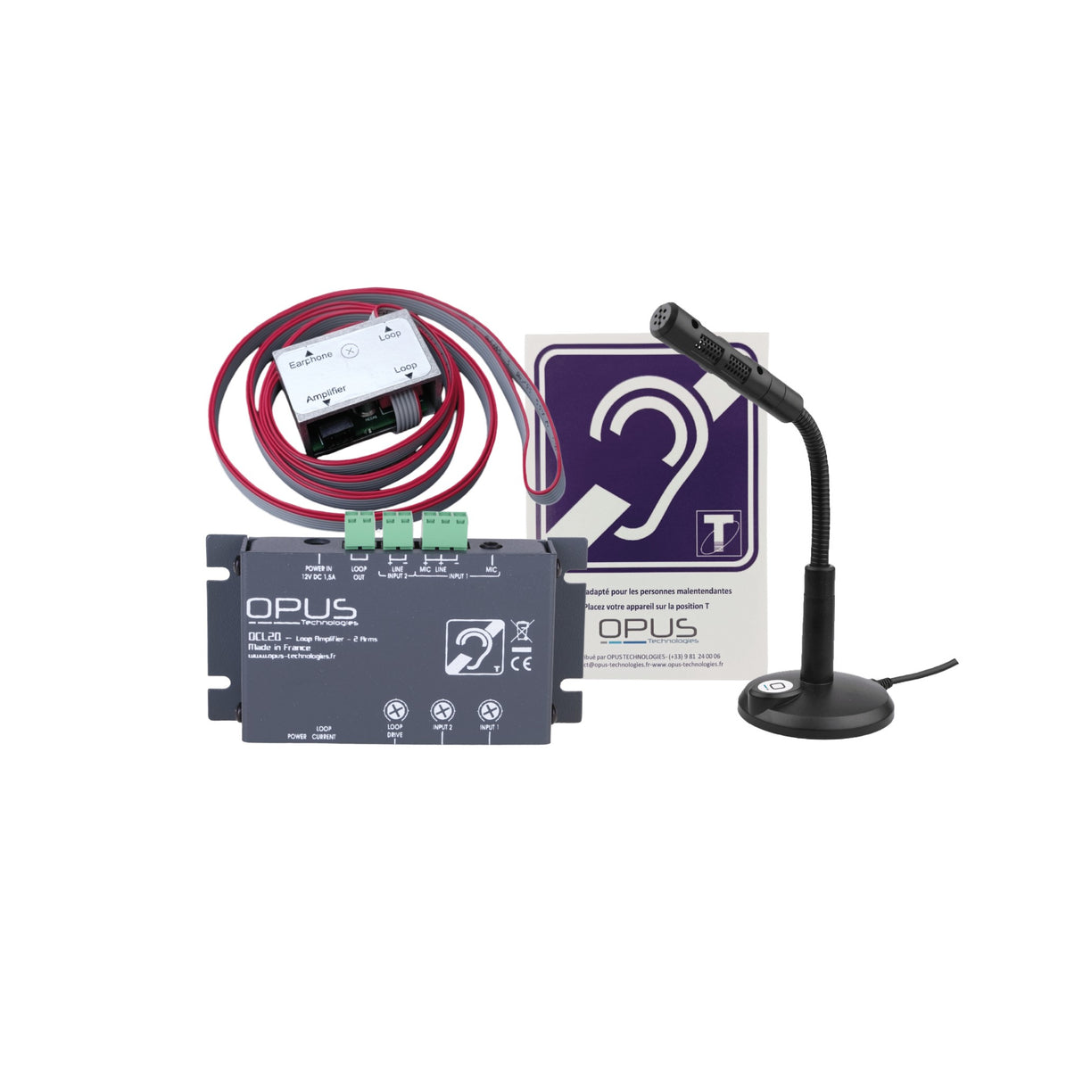 Opus DCL20-K1 Hearing Loop Amplifier Kit