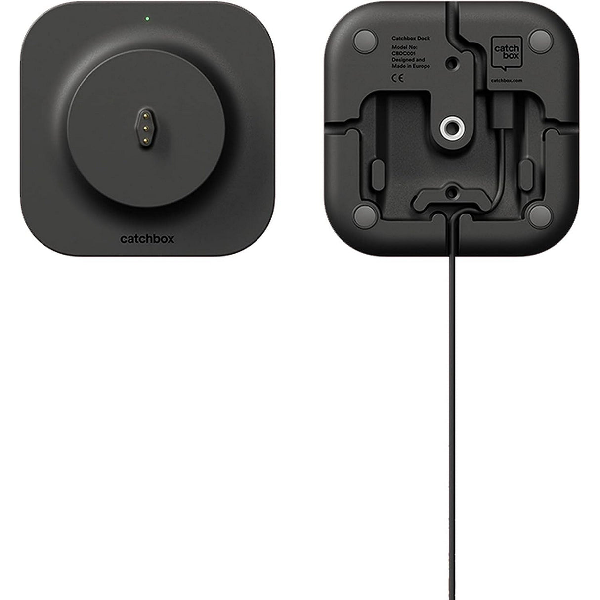 Catchbox Plus Throwable Microphone System with 1 Cube 1 Clip 1 Hub Receiver 1 Wireless Charger and 1 Dock (Old Version)