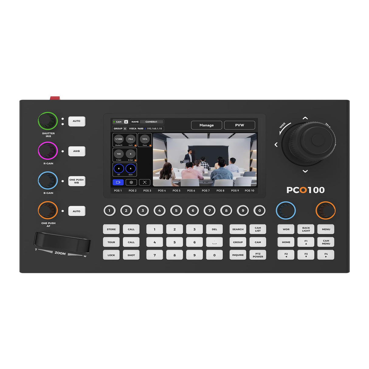Sprolink PCO100 Professional PTZ Camera Controller on white background