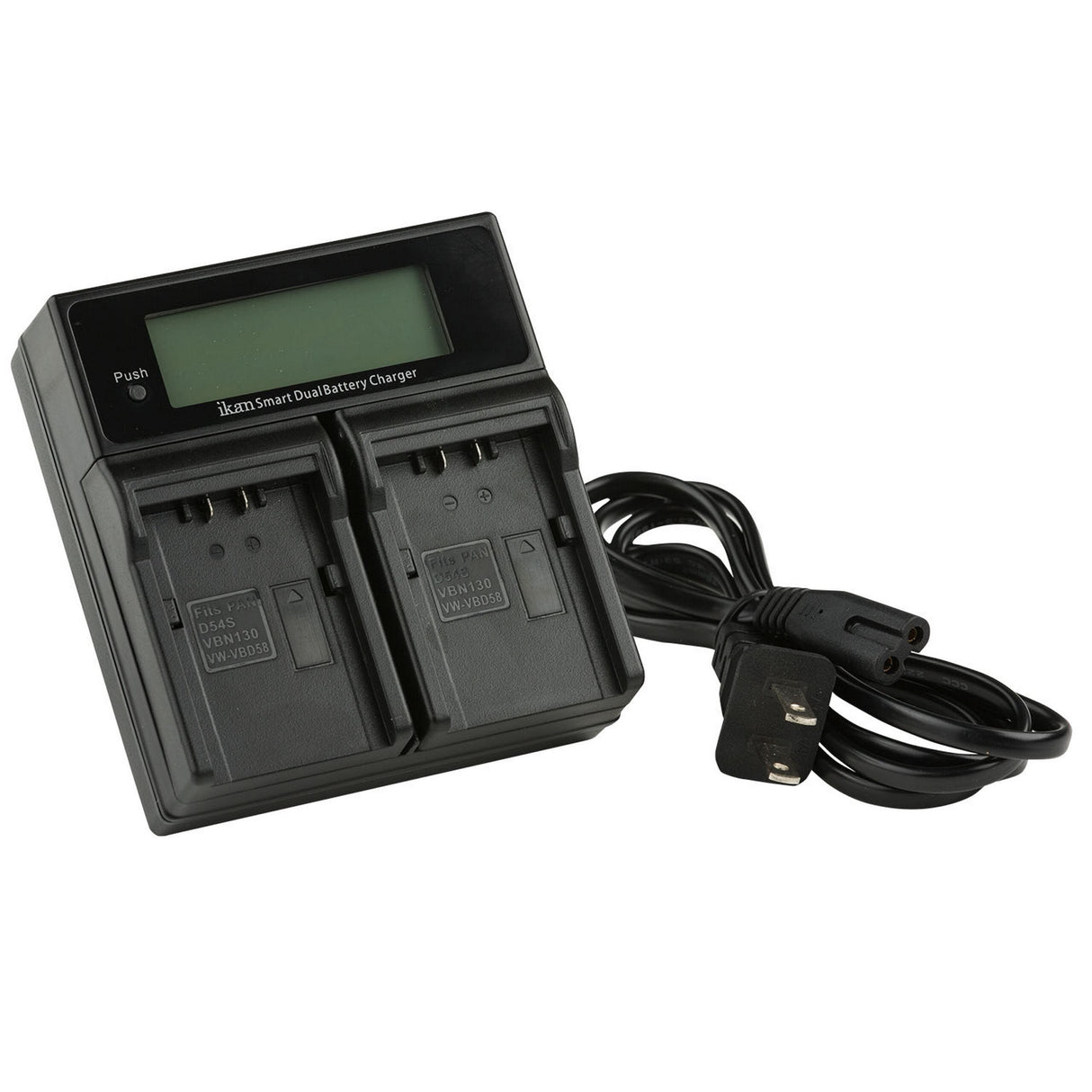 Ikan ICH-KDUAL-D54 Dual Charger for Panasonic D54