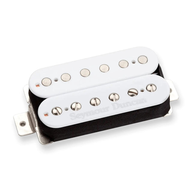 Seymour Duncan SH-11 Custom Custom Alnico 2 Medium Output Humbucker Pickup White - accessories