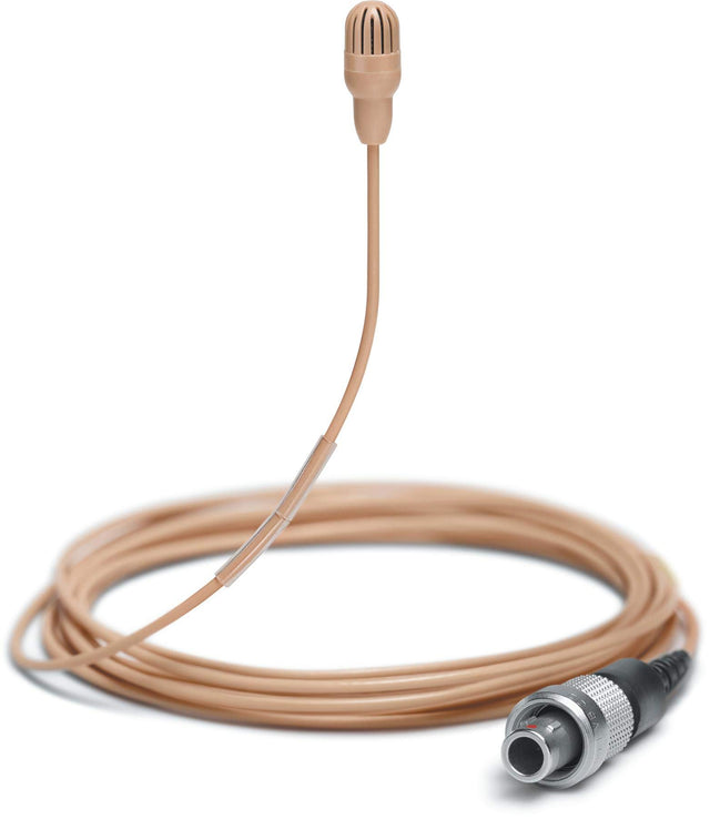 Shure TL45T/O TwinPlex Omnidirectional Subminiature Lavalier Microphone Tan with LEMO Connector No Accessories
