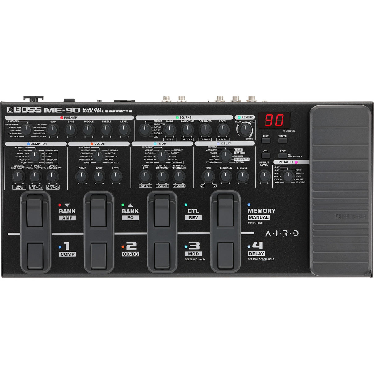 BOSS - BOSS ME-90 Guitar Multiple Effects Processor - ME-90