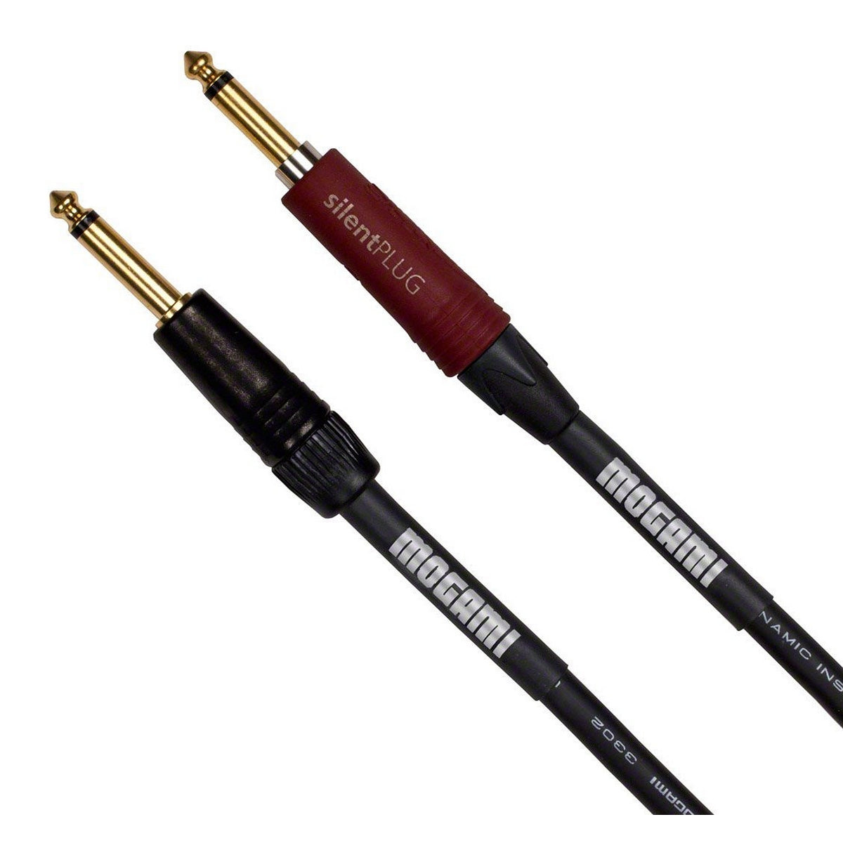 Mogami Platinum Guitar-30 Guitar Cable with Neutrik Silent Straight Plug 30ft - accessories