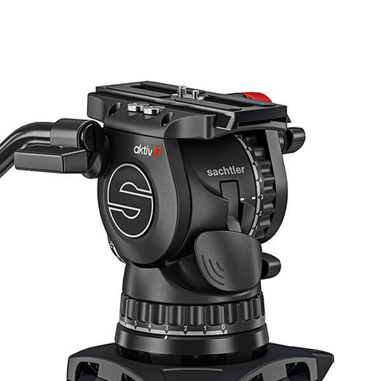 Sachtler S2072S aktiv10 Fluid Head Sideload with SpeedLevel and SpeedSwap