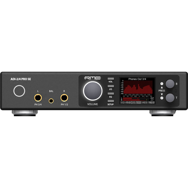 RME ADI-2/4 Pro SE High-Performance 2-AD/4-DA Converter 768 kHz