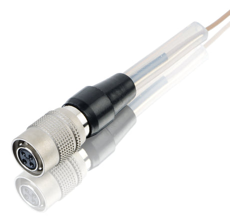 Countryman H6DW5LAT Directional H6 Headset Microphone with Audio Technica Hirose 4 Pin Connector Light Beige