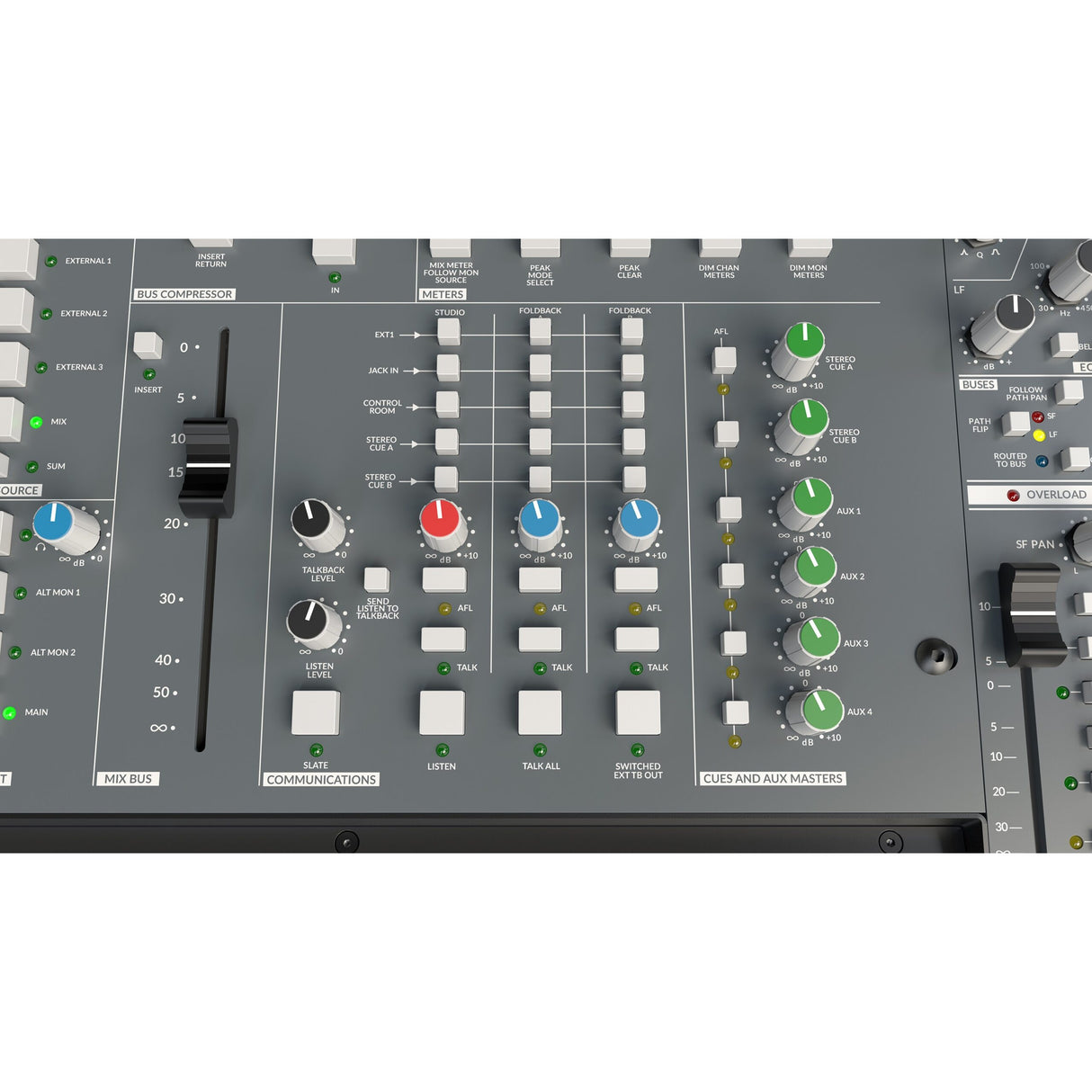 Solid State Logic ORIGIN Hybrid Production Analog Console 32 Channels
