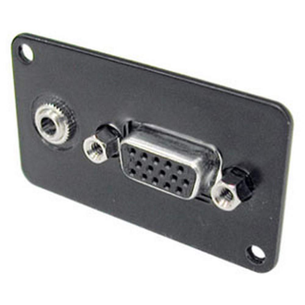 Ace Backstage Co. C-26120 Connectrix HD 15-Socket Female to Female with 3.5mm Stereo Mini Jack Connector