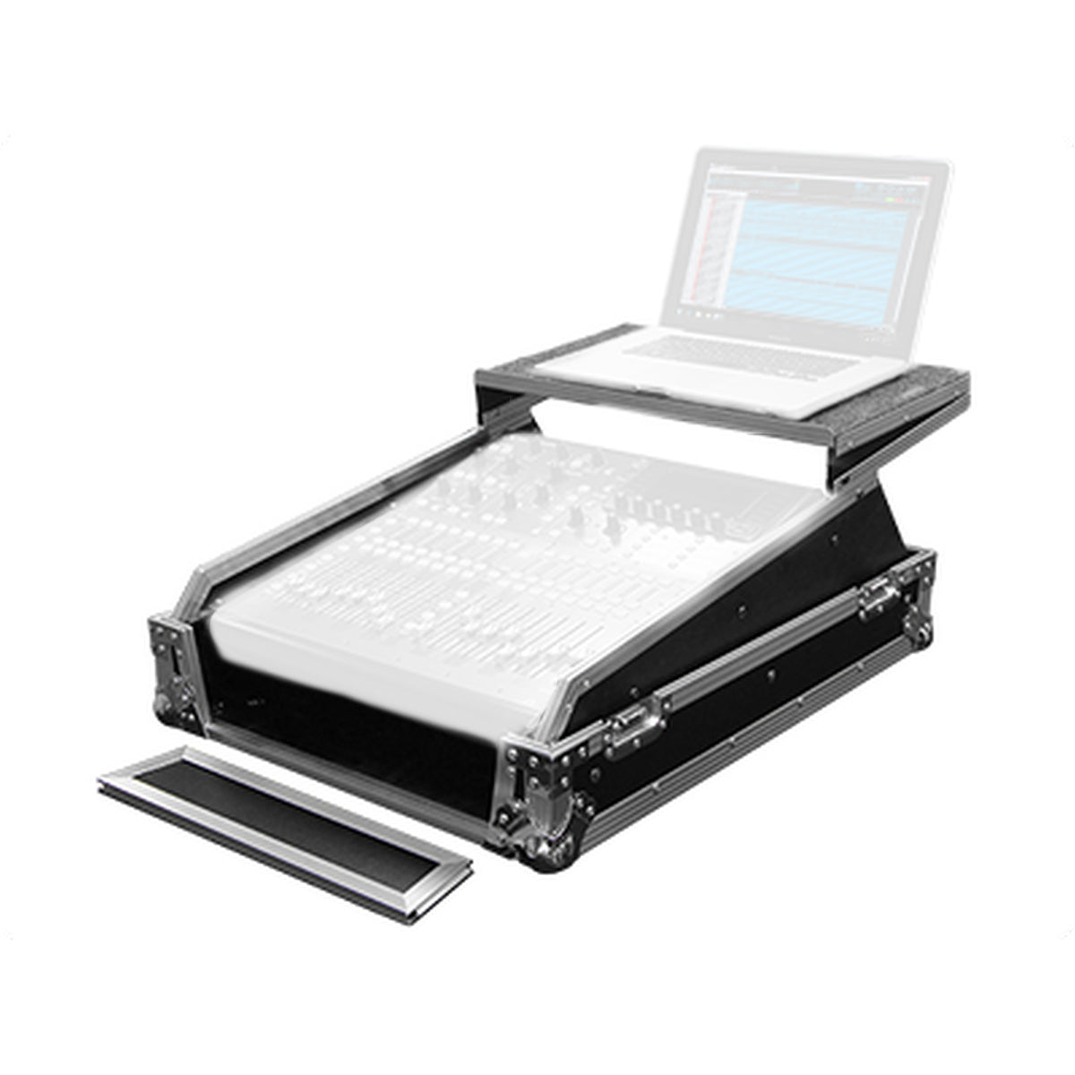 Odyssey Flight Zone Universal 13-Space 19’’ Rackmount Mixer Glide Style Case