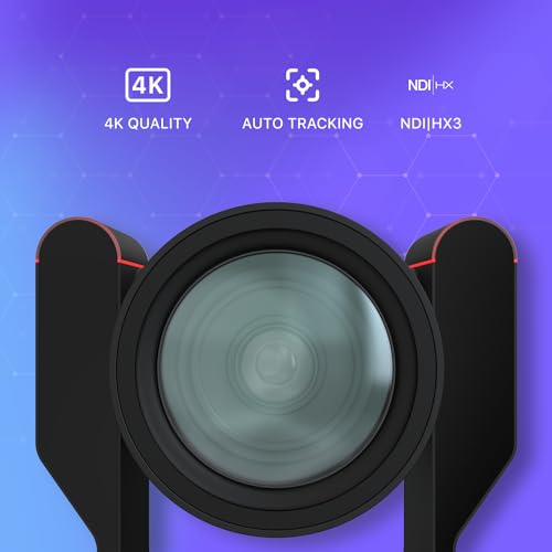 BZBGEAR BG-ADAMO-4KND25X-B 25X 4K UHD HDMI/12G-SDI/USB/USB/NDI|HX PTZ Camera Black