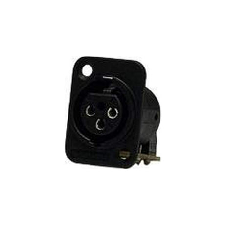 Whirlwind WC3FSTBK XLR Female Chassis Black