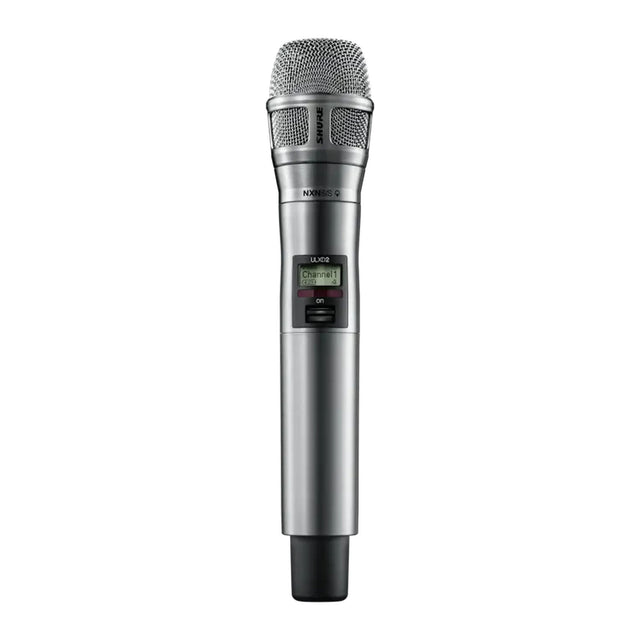 Shure ULXD2/N8S Supercardioid Handheld Wireless Microphone Transmitter - Nickel / G50: 470-534 MHz