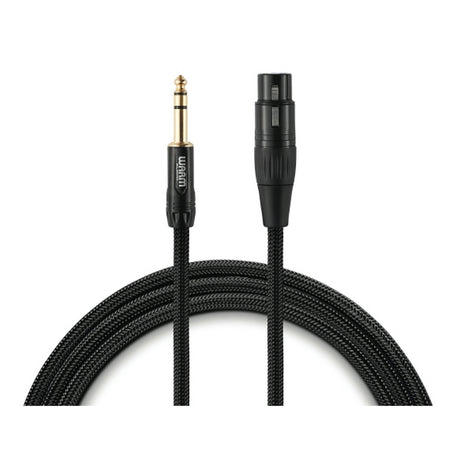 Warm Audio PREM-XLRF-TRSM-3 Premier Series Studio and Live XLR Female To TRS Male 3 Foot