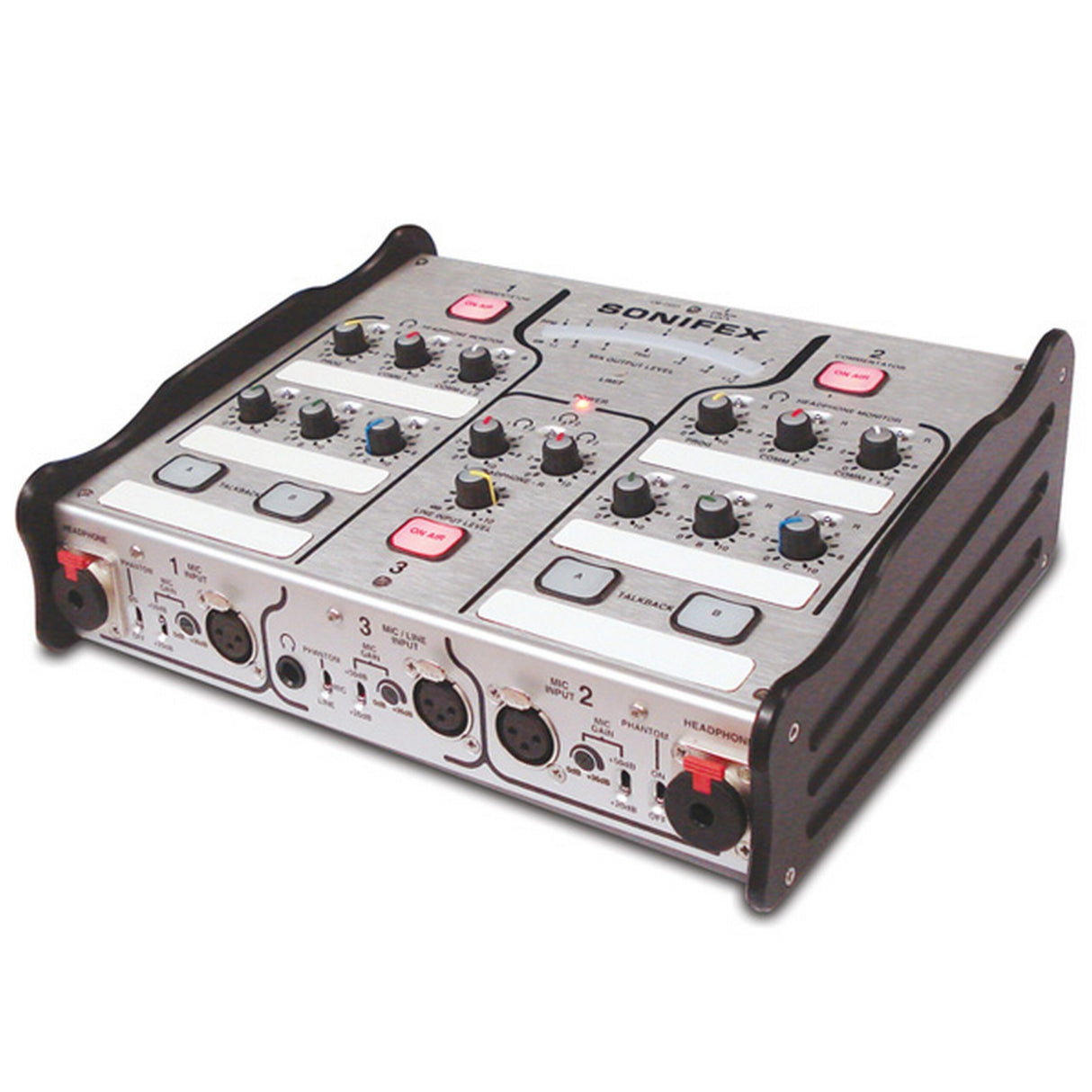 Sonifex CM-CU21 Commentator Unit 2 Commentator and 1 Guest Positions