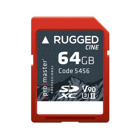 ProMaster SDXC Rugged CINE UHS-II Memory Card 64GB