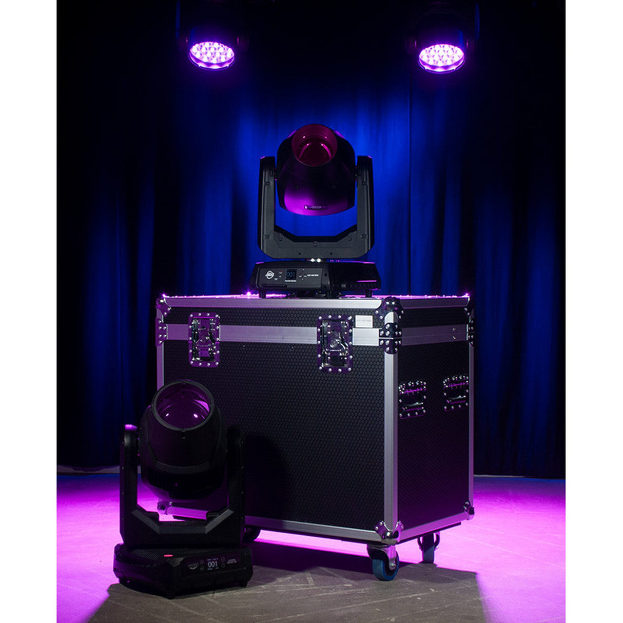 ADJ DRC MHX Rugged Road Case for 2 Hydro Beam X2 Vizi CMY 16RX Vizi CMY300 Vizi BSW300 Vizi Hybrid 16RX or Vizi Beam 5RX