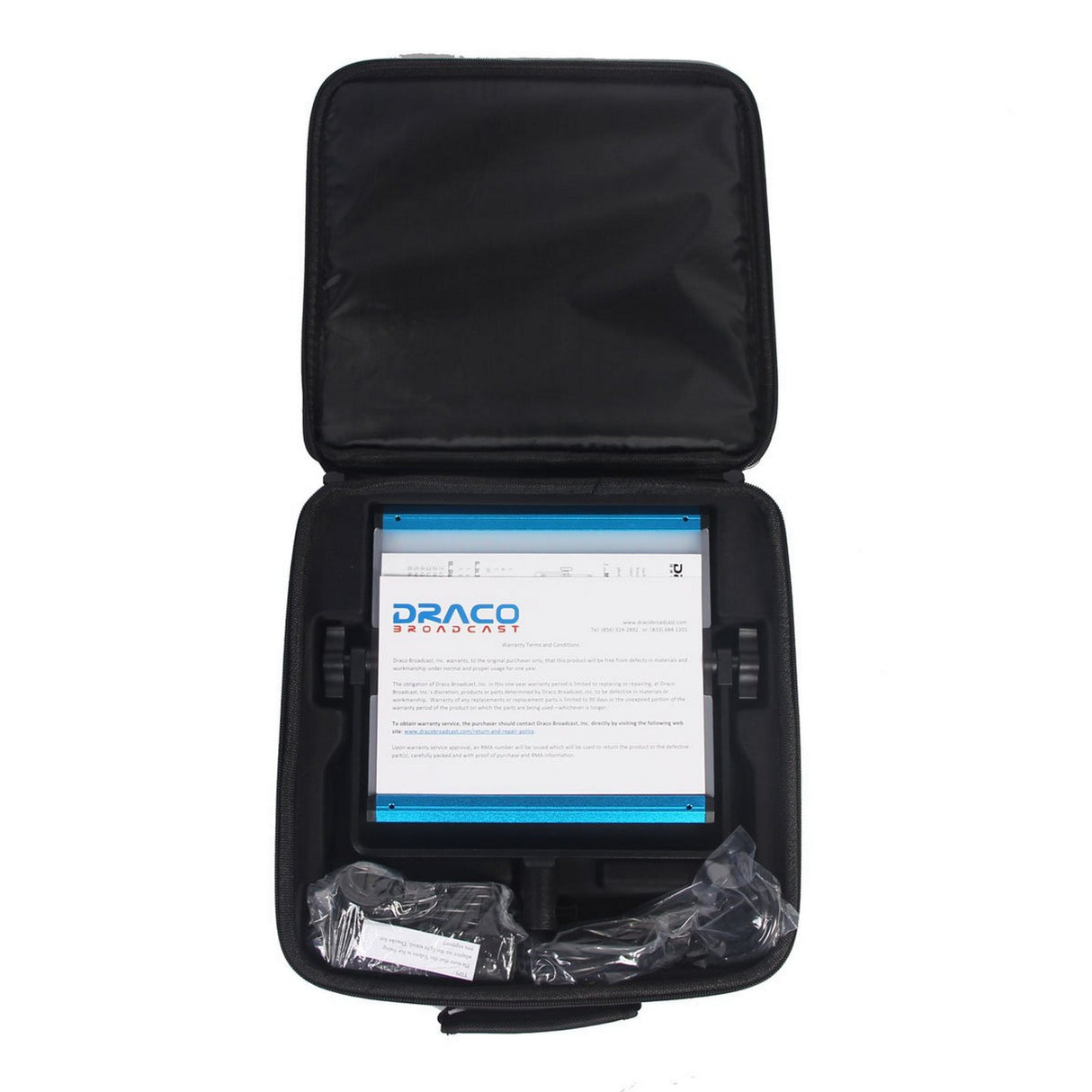 Dracast DRX500BN LED500 X Series Bi-Color LED Light with Dual NP-F Battery Plate