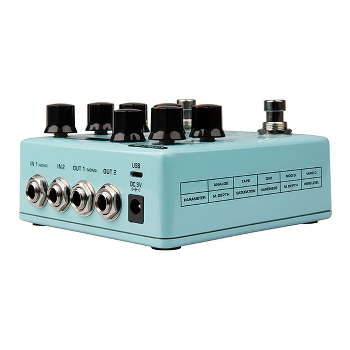 Nux DUOTIME Dual Delay Engine Stereo Delay Pedal