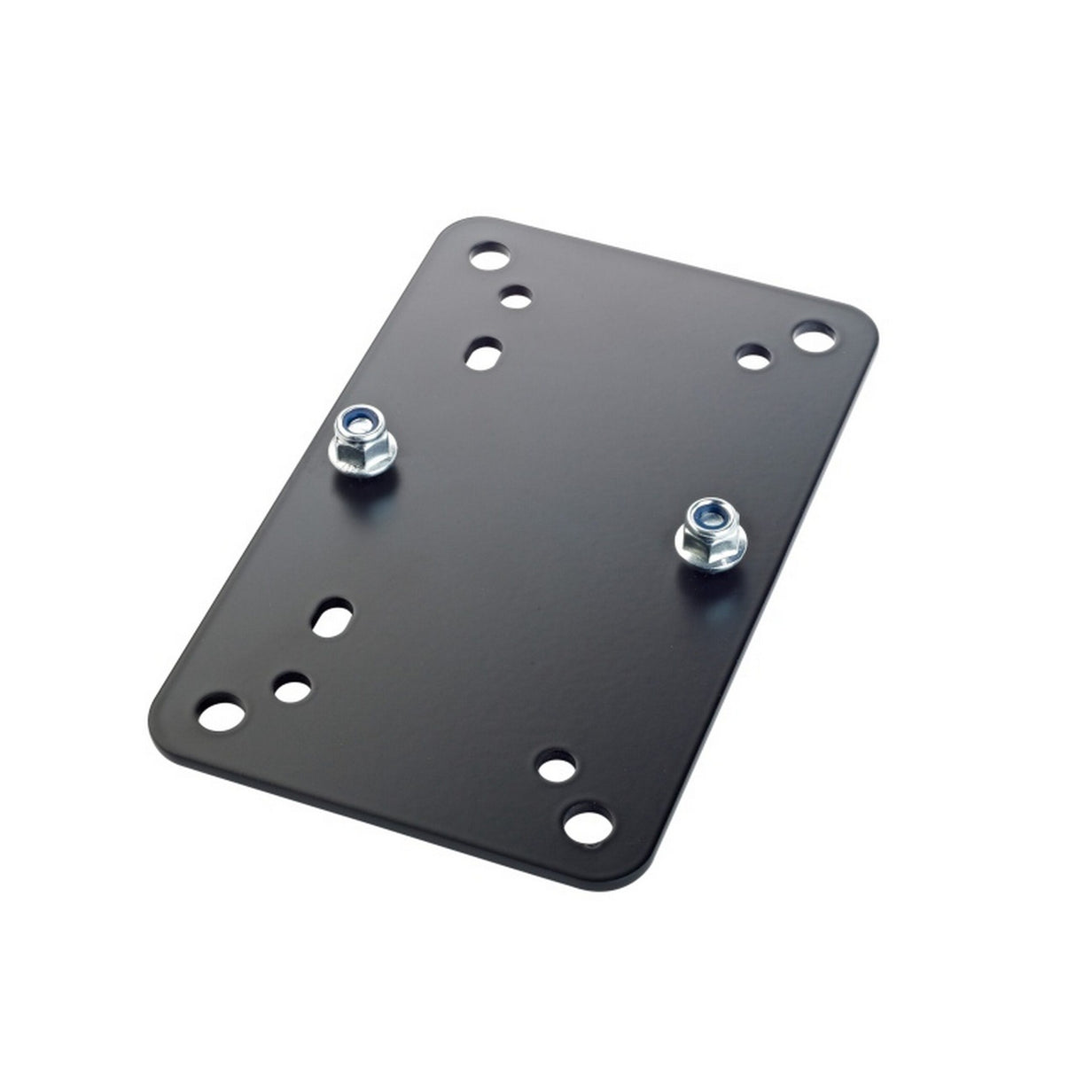 K&M 24354 Horizontal Universal Mounting Bracket Adapter Panel Black