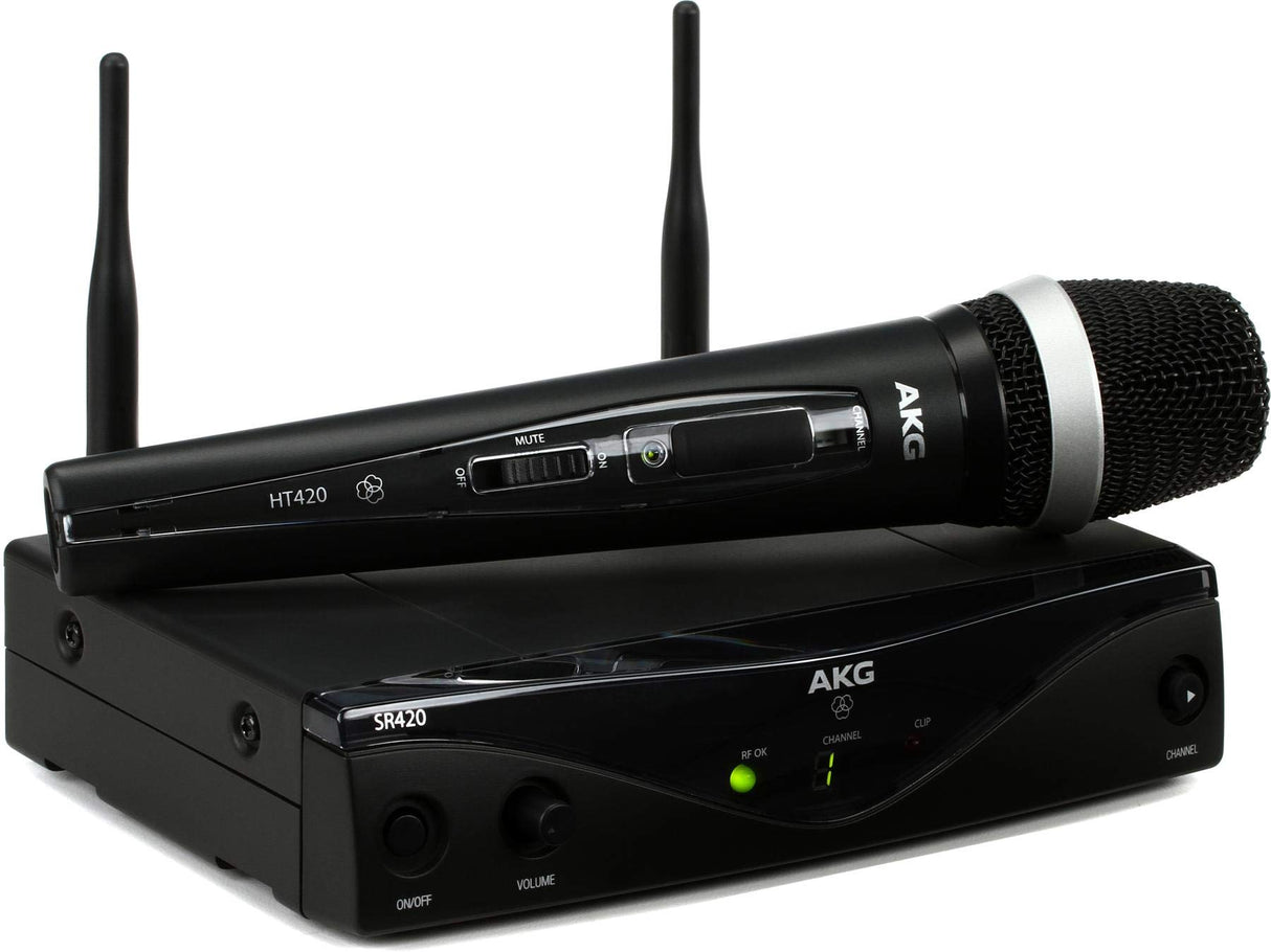 AKG WMS420 Vocal Wireless Microphone Set Band A 530.025 - 559.000 MHz