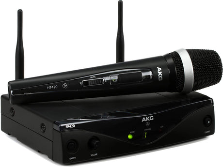 AKG WMS420 Vocal Wireless Microphone Set Band A 530.025 - 559.000 MHz