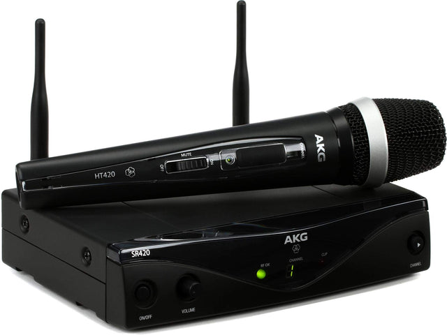 AKG WMS420 Vocal Wireless Microphone Set Band A 530.025 - 559.000 MHz