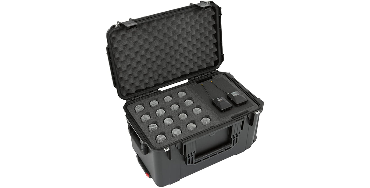 SKB 3i-221312WMC iSeries Waterproof Case for 16 Wireless Microphones