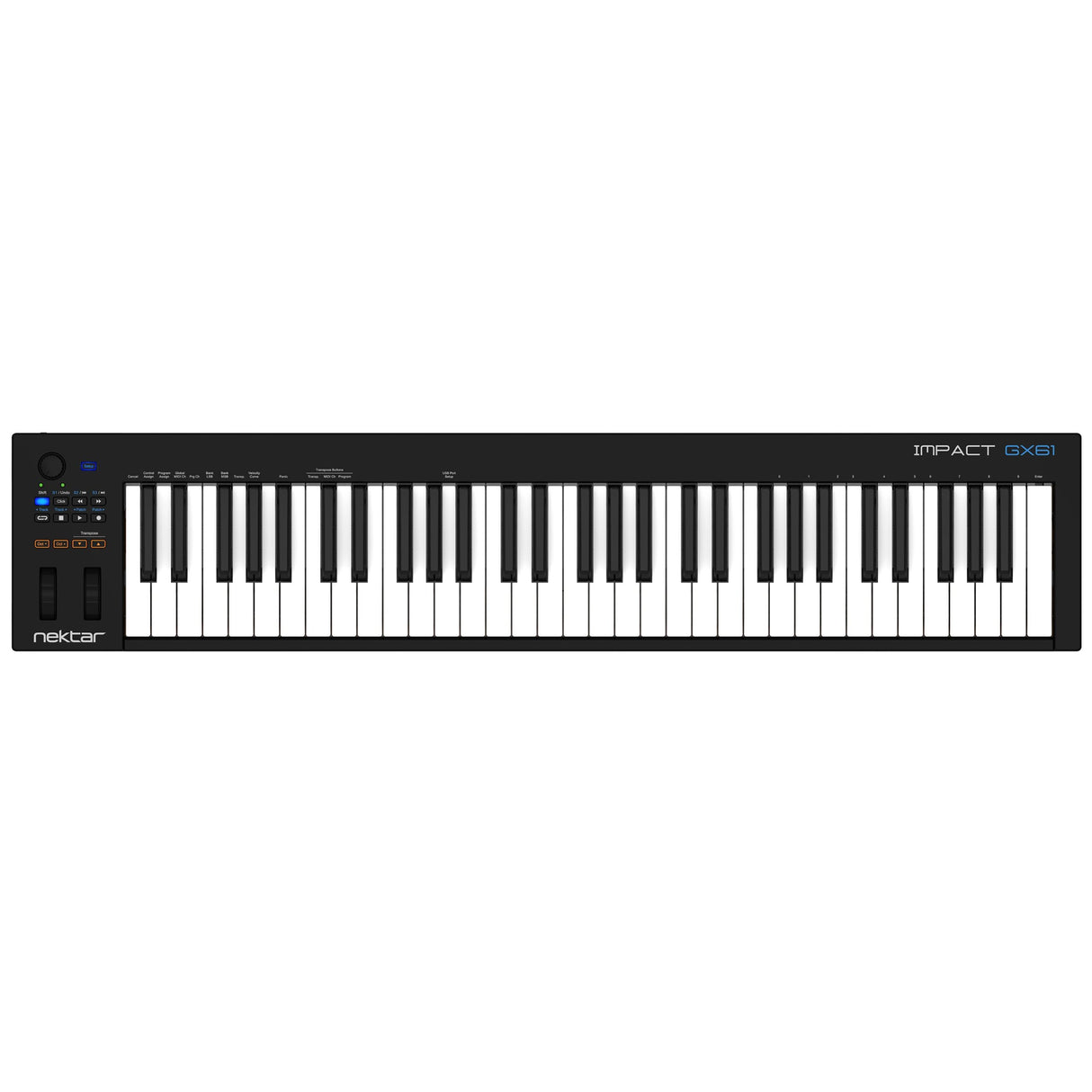 Nektar Impact GX61 61-Key USB MIDI Keyboard Controller with DAW Integration