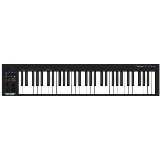 Nektar Impact GX61 61-Key USB MIDI Keyboard Controller with DAW Integration