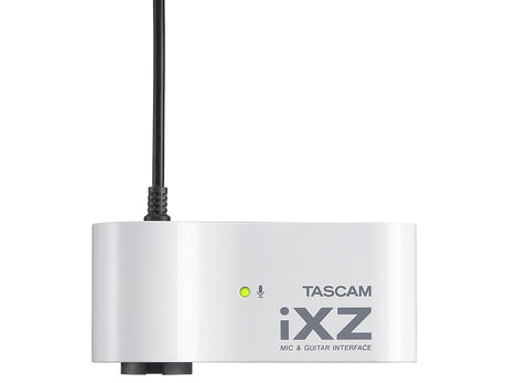 TASCAM iXZ Mic and Instrument Input for iPhone iPad or iPod Touch
