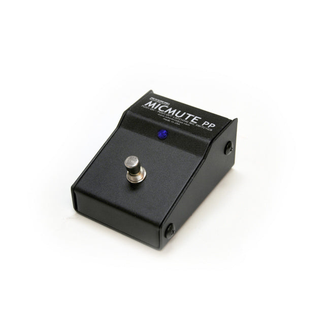 Whirlwind MICMUTE-PP XLR I/O Passive Switcher Push On/Off Switch Foot Pedal