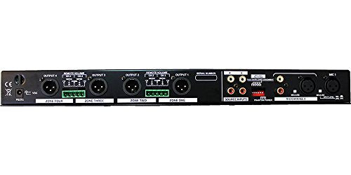 Rolls RM424 4 Zone Paging Microphone Mixer (Used) - used