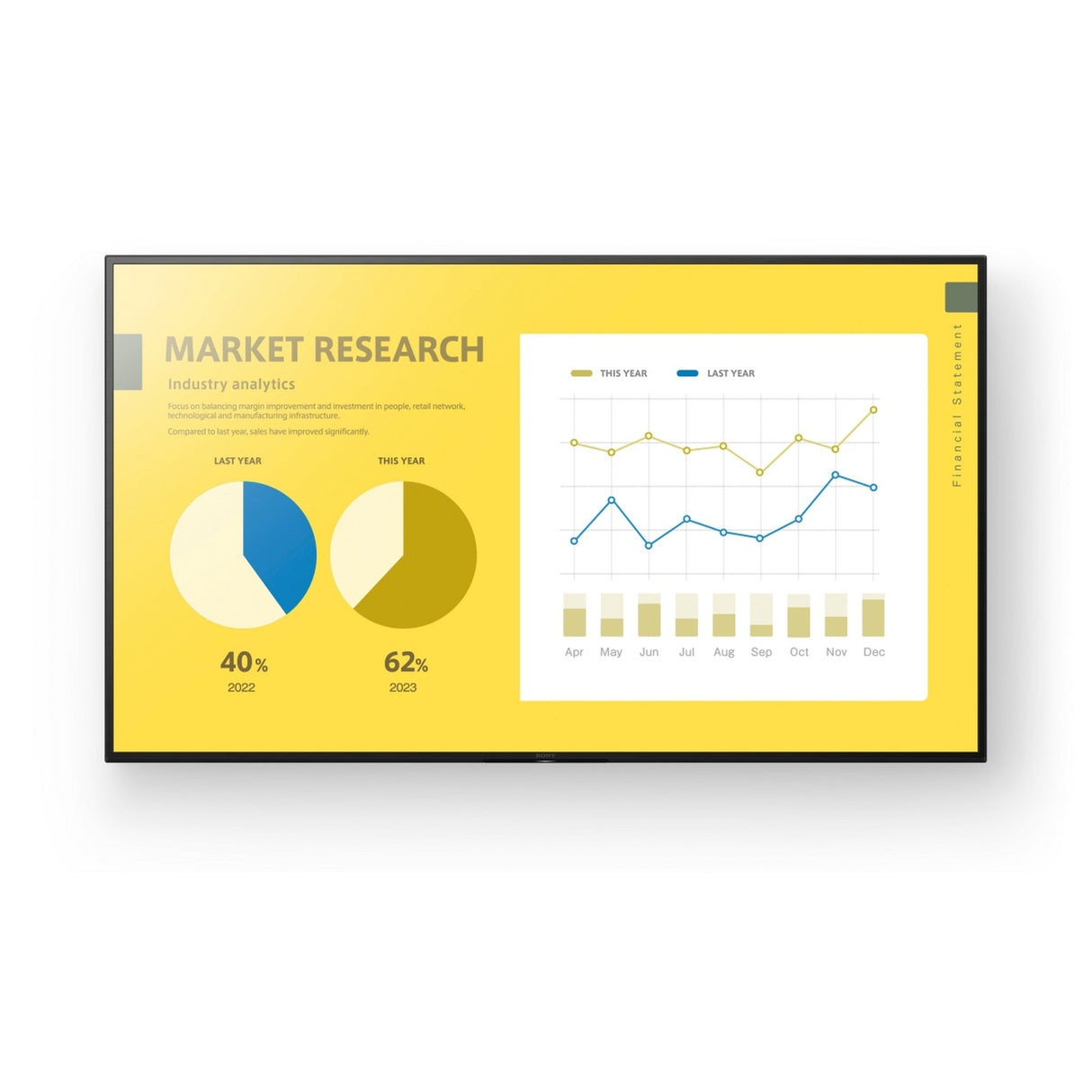 Sony EZ20L 43-Inch 4K 16/7 Professional Display